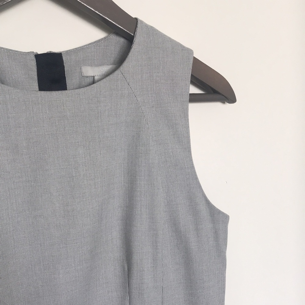 H&M Light Gray Sleeveless Midi Sheath Dress - Picture 2 of 5
